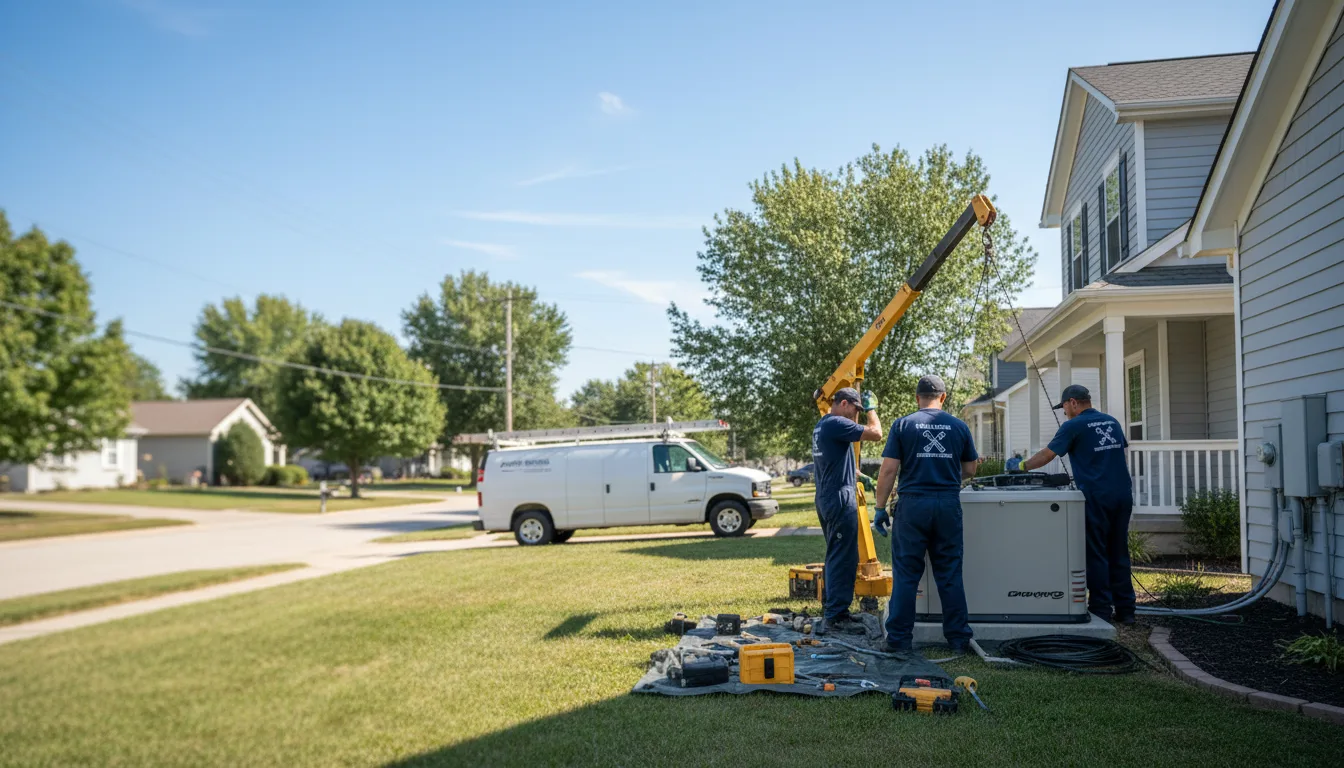 Generator Installation in Bluff Dale, TX near me